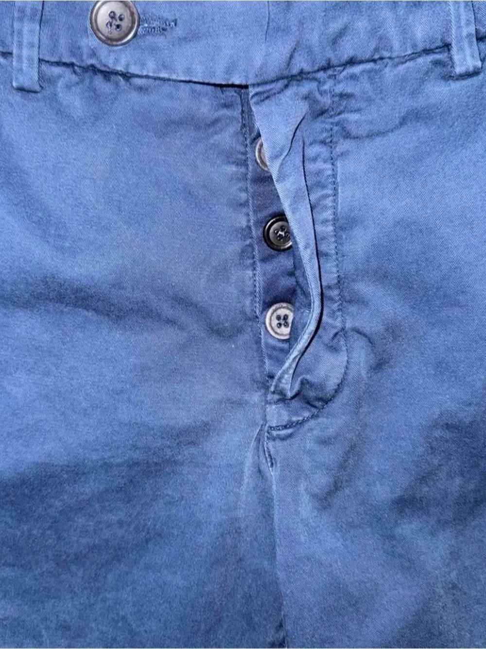 Men's Slim Chino Pants in Navy